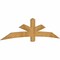 Ekena Millwork Alberta Rough Sawn Timber Gable Bracket, Western Red Cedar, 96"W x 24"H x 2"D x 6"F, 6/12 Pitch GBW096X24X0206ALB00RWR - alternate 2